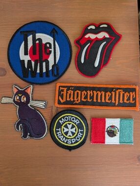 Patch Set Band,Anime Ect